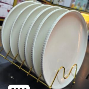10.5 Inches Japanese Ribbed Dinner Plate