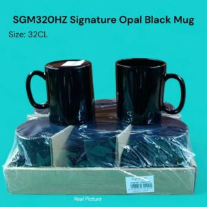 Signature Opal Black Mug (Model: SGM320HZ | Size: 32CL)