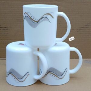6Pcs Wavy print cup