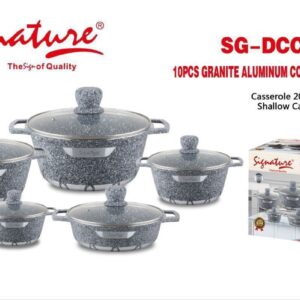 Signature 10 pcs Granite Cookware set
