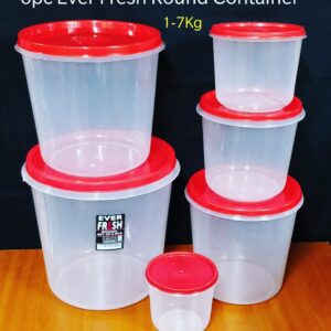Crown EverFresh Round a set of 6pcs storage containers