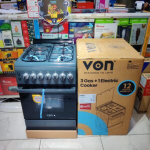 Von Standing Cooker 3G+1E 50cmX60cm